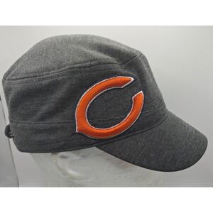 New Era NFL Chicago Bears Gray Orange Military‎ Cadet Hat Cap Women
